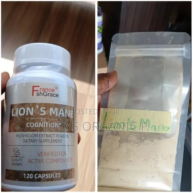 Lion's Mane Powder (100gs) and Capsules( Capsules Ghc300) · Photo 1