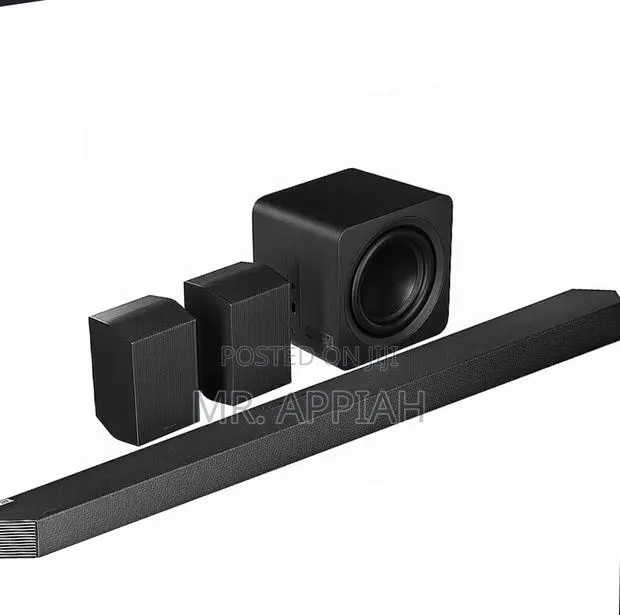 Choose Unique Samsung 9.1.4ch Sound Bar W/Subwoofer + Rear Speaker · Photo 1