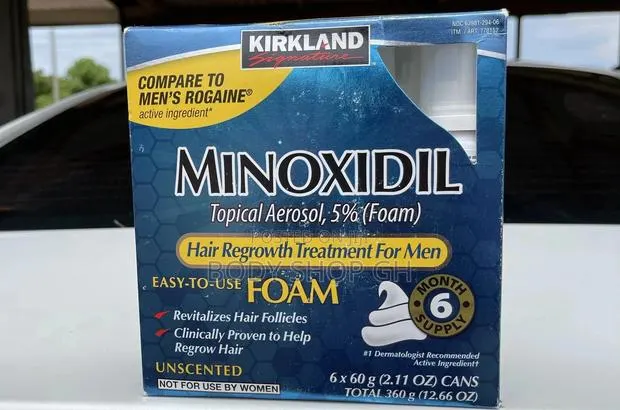 Kirkland Minoxidil Foam for Beard Growth and Receding Hair · Photo 1