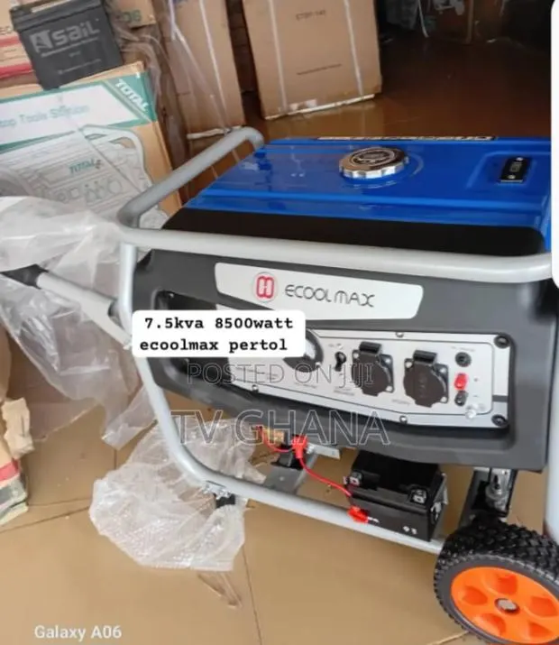 Power That Stand All Ecoolmax Pertol Generator 7.5kva Pertol · Photo 1