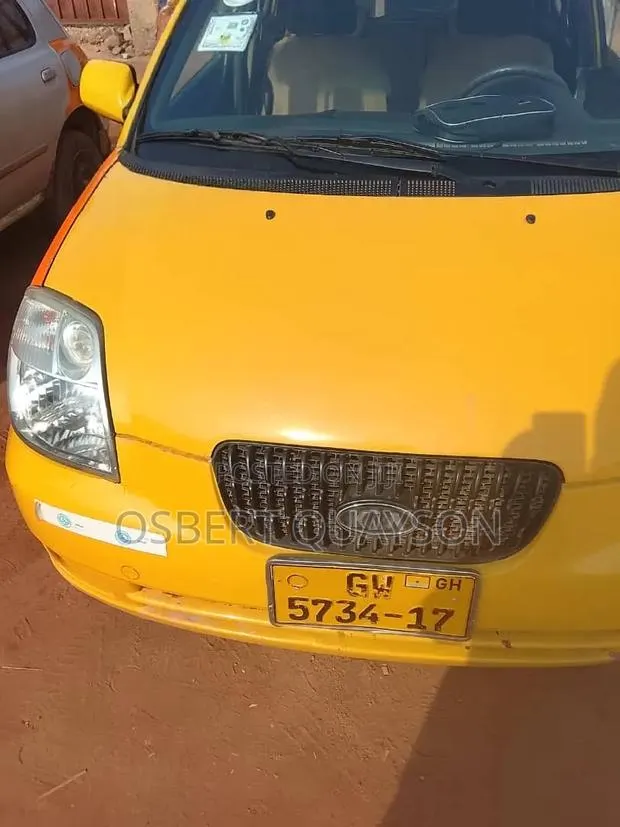Kia Picanto 1.1 2007 Yellow · Photo 1