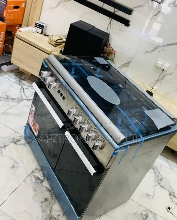Available Mediatech 5 Gas Burner With Oven, Grill, and Auto Rotisserie · Photo 1