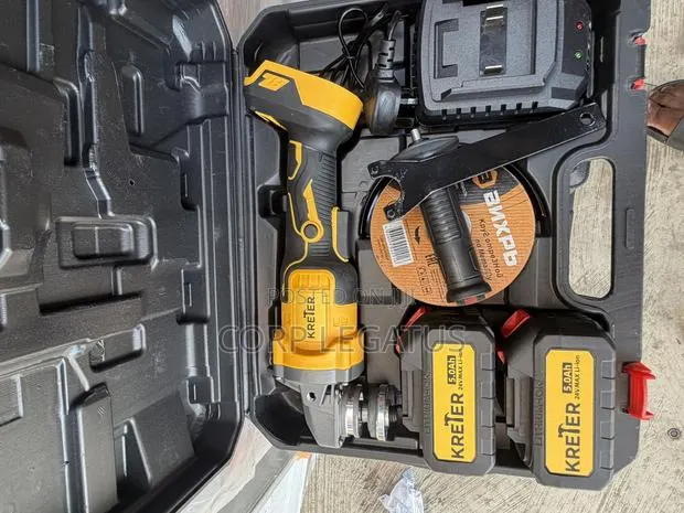 KRETER 5” 125mm Cordless Angle Grinder · Photo 1