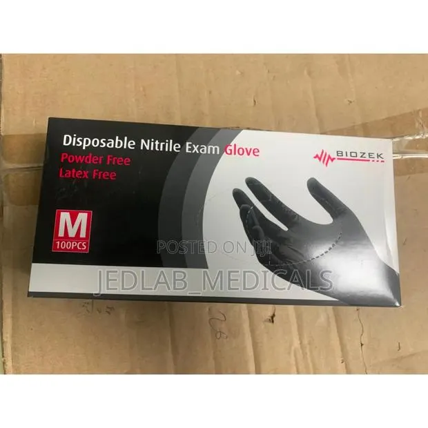 Black Nitrile Gloves · Photo 1