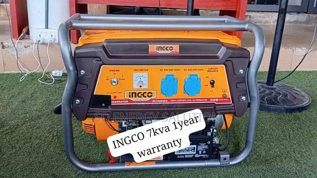 Ingco 7kva Petrol Generator – Strong Engine, Easy Start · Photo 1