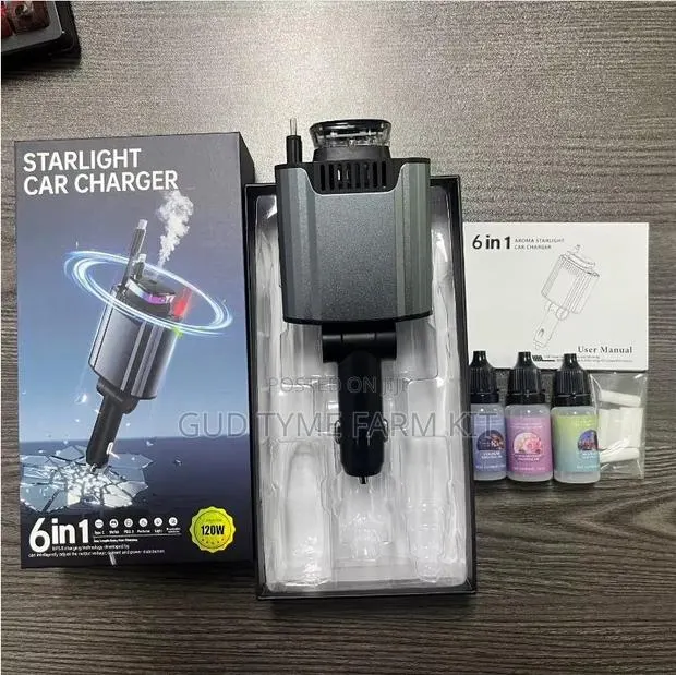 New 6 in 1 Multi Function Car Aromatherapy · Photo 1