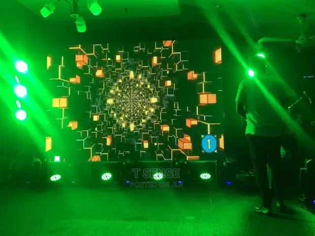 Ledscreens,Stage, Light, Moving Heads, and More for Rent · Photo 1