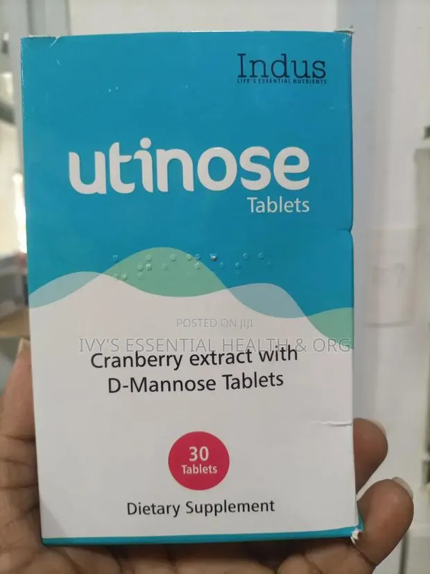 Utinose Cranberry Extract With D-Mannose Tablet · Photo 1