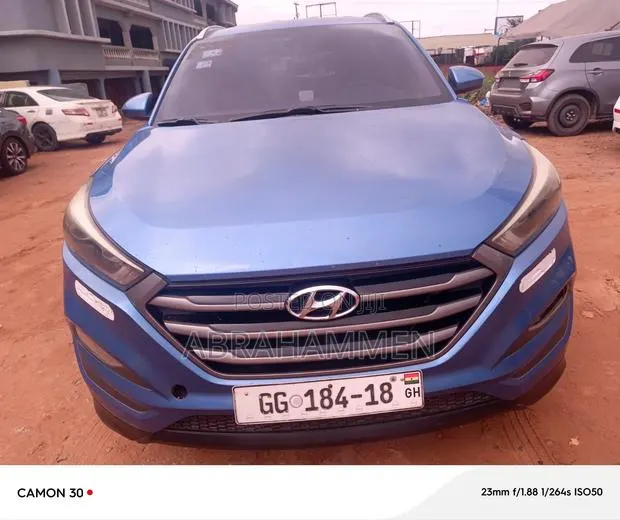 Hyundai Tucson 2018 Blue · Photo 1