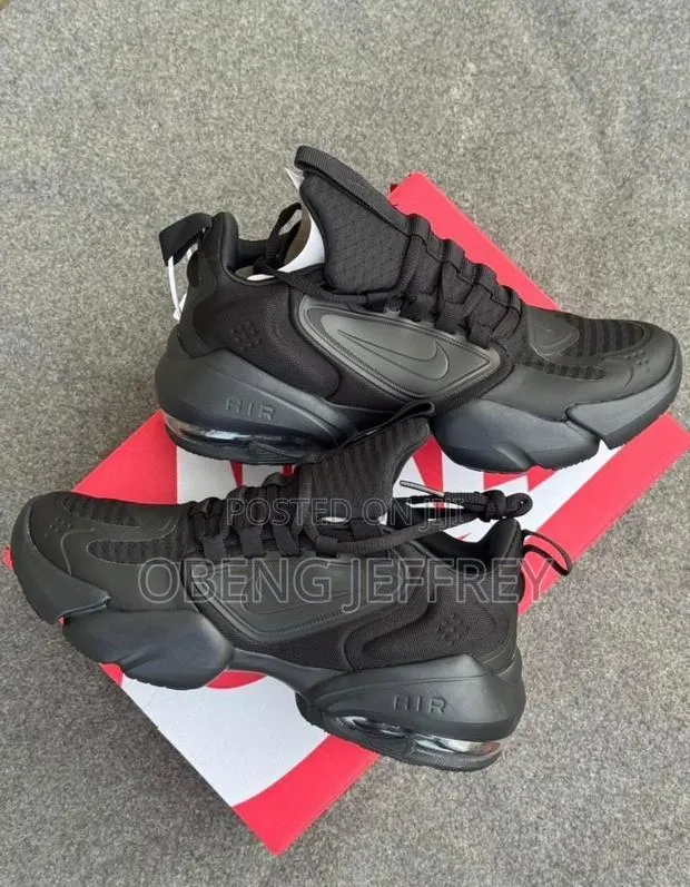 Original Nike Airmax Alpha Savage All Black · Photo 1