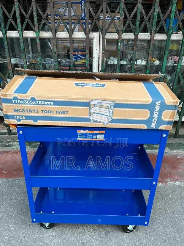 3 Trays Tool Cart With Wheels - Wcs1a13 · Photo 1
