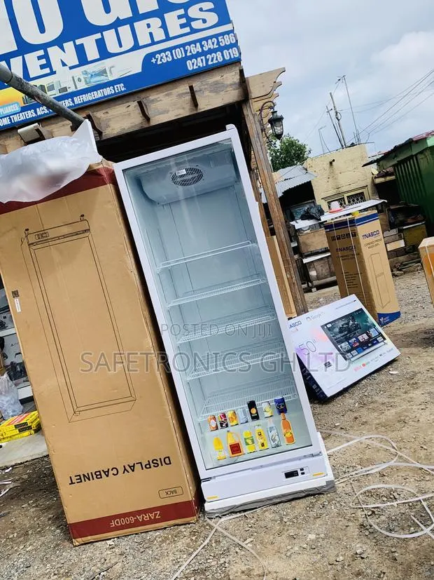 Original White Zara-600dfg Display Fridge 591ltr · Photo 1