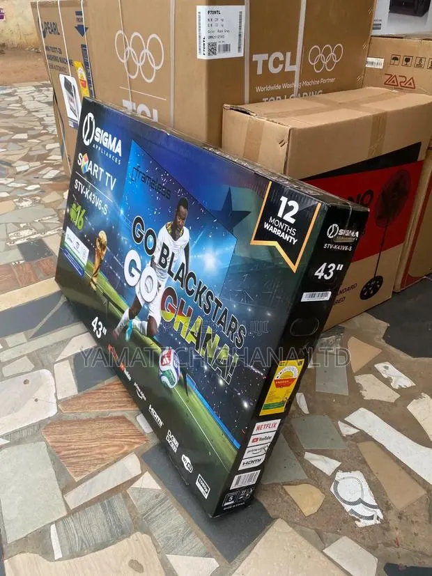 Sigma 43inch Quality Display Flameless Smart Android TV · Photo 1