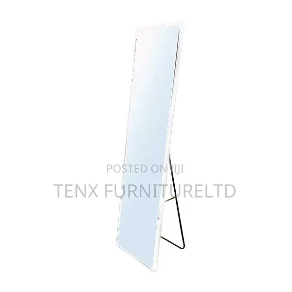 Dressing Mirror With Stand White/Black/Teak · Photo 1