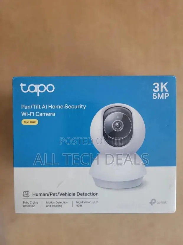 Tp-Link Tapo C230 Pan/Tilt Al Home Security Wi-Fi Camera · Photo 1