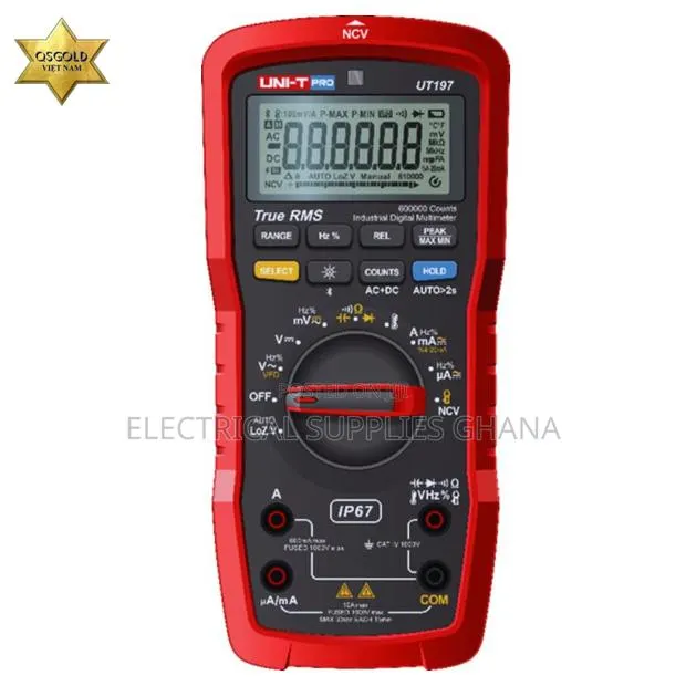 Uni-t Ut197 Industrial Digital Multimeter True Rms Tester · Photo 1