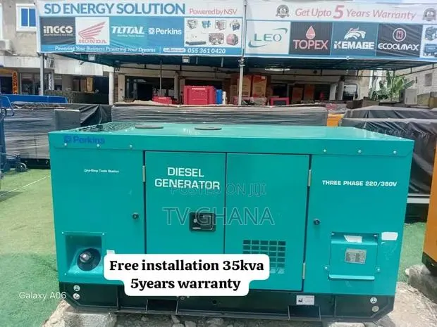 Perkins 35kVA Diesel Generator – Low Maintenance Design35kva · Photo 1