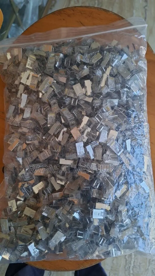 Cat6 Shielded Crystal Head 1000pcs/Bag · Photo 1