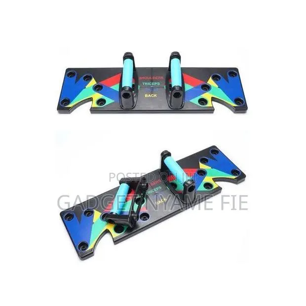 9 in 1 Push Up Rack Board Fitness Exercise Body-Building Tool · Photo 1