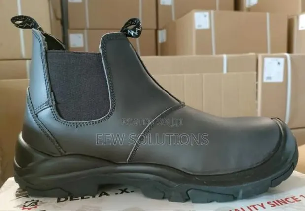 Safety Boots (Brown Leather) · Photo 1