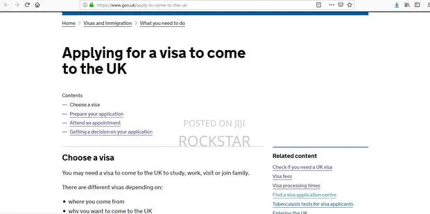 Uk Visa Application · Photo 1