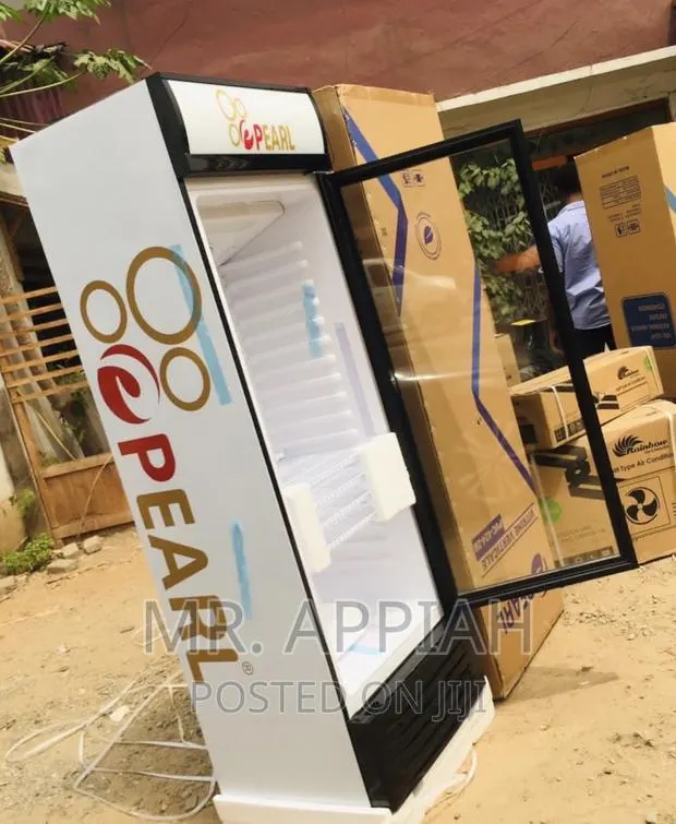 Newly in Stock Pearl PVC-424 Single Door Beverage Cooler. · Photo 1
