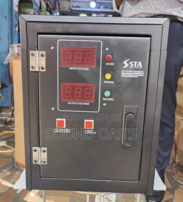 Sta St-Avr10000va Single Phase Ac Automatic Voltage Regulator · Photo 1