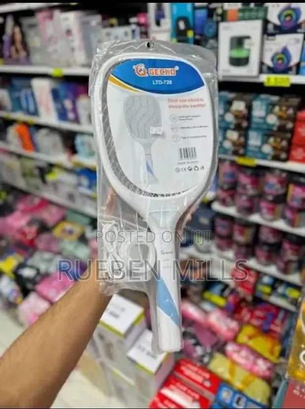 High Quality Original Gecko Ltd-728 Mosquito Killer Bat Swatter Racket · Photo 1