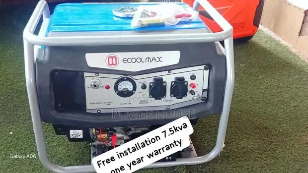 Strong, Fuel-Efficient Durable – Ecoolmax 7.5kva · Photo 1