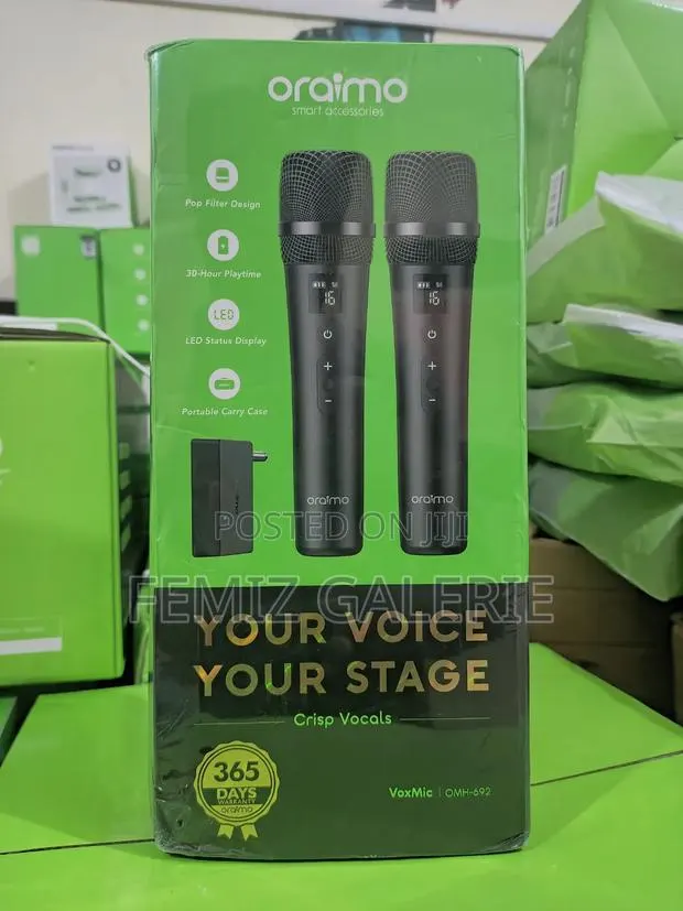 Oraimo Voxmic Portable Long-Lasting Wireless Microphone · Photo 1
