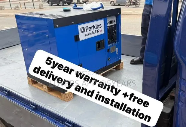 E - Dieael+Turbo Powered 15kv Silent Generator Uk Perkins 15 · Photo 1
