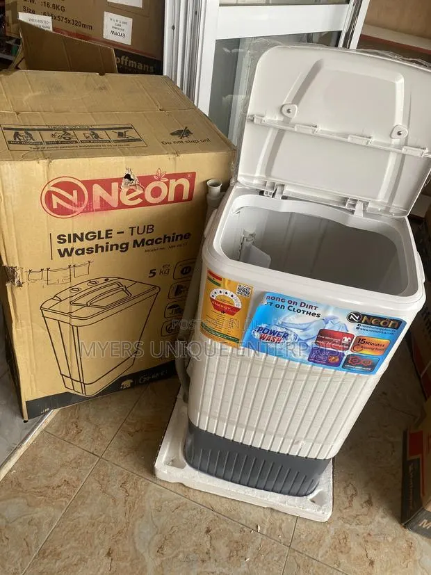 Neon Single Tub Washing Machine(Wash 15-20 Clothes at Once) · Photo 1