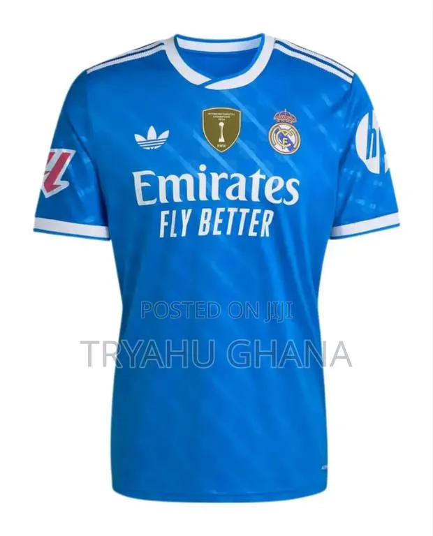 Quality And Affordable Real Madrid Blue Jersey 2025/26 - Shop Now · Photo 1