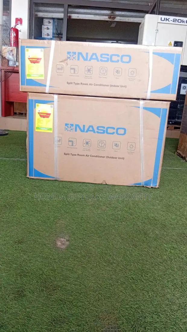 Nasco 1.5hp Split Unit – Strong Airflow Quick Cooling 1.5hp Ac · Photo 1