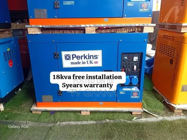 Perkins Generator 18kva. Reliable From Dawn to Dusk18kva · Photo 1