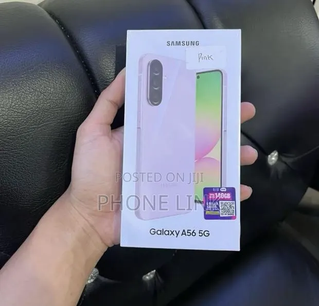 New Samsung Galaxy A56 256 GB Pink · Photo 1