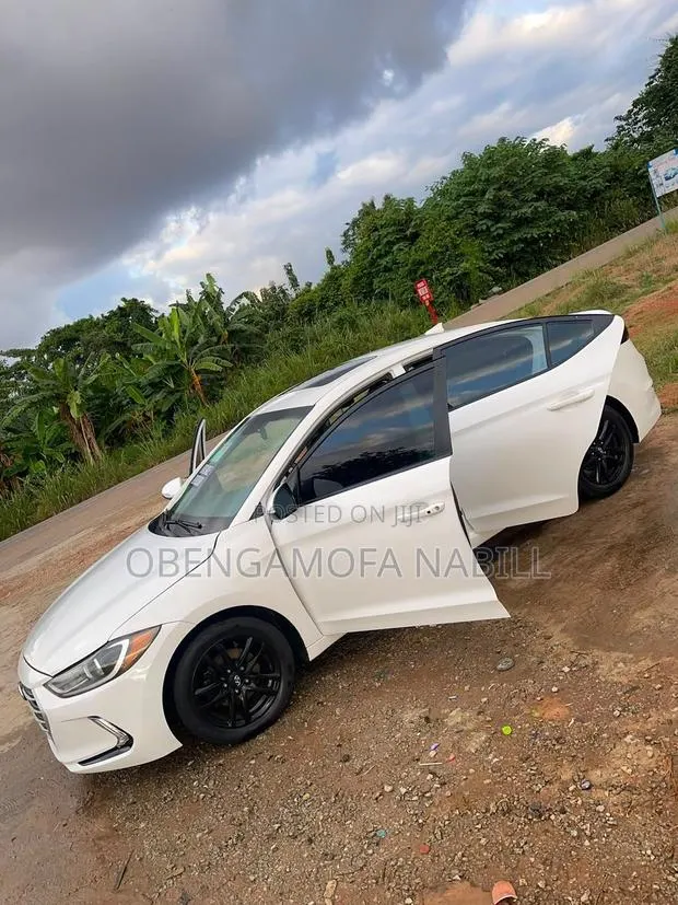 Hyundai Elantra Sport Sedan FWD (1.6L 4cyl 6M) 2017 White · Photo 1
