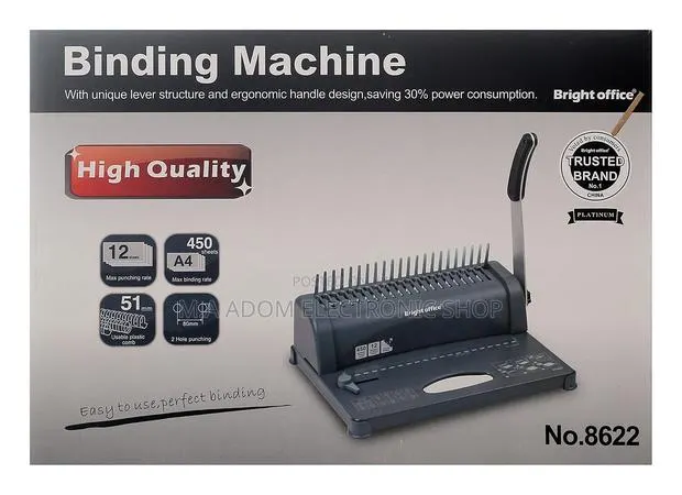 Comb Binding Machine A4 Only · Photo 1