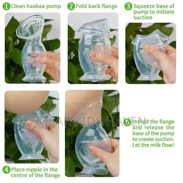 Silicone Manual Breast Pump · Photo 2