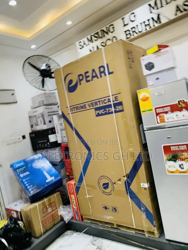 Super Best Pearl 610liter Double Door Display Fridge Cooler PVC-730-2b · Photo 1