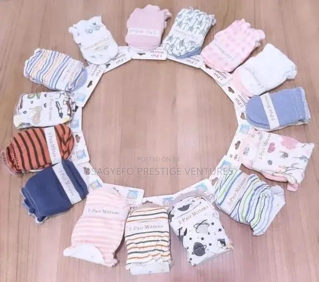 Baby Anti-Scratch Mittens (2-Pair Set) · Photo 1