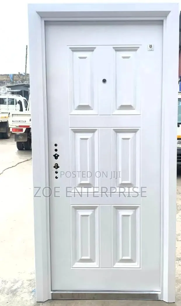 White Security Doors Standard for Bedrooms · Photo 1