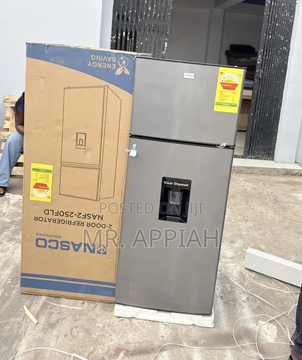 Efficient Classic Nasco NasF2-250fld Top Mount Freezer Fridge(210L) · Photo 1