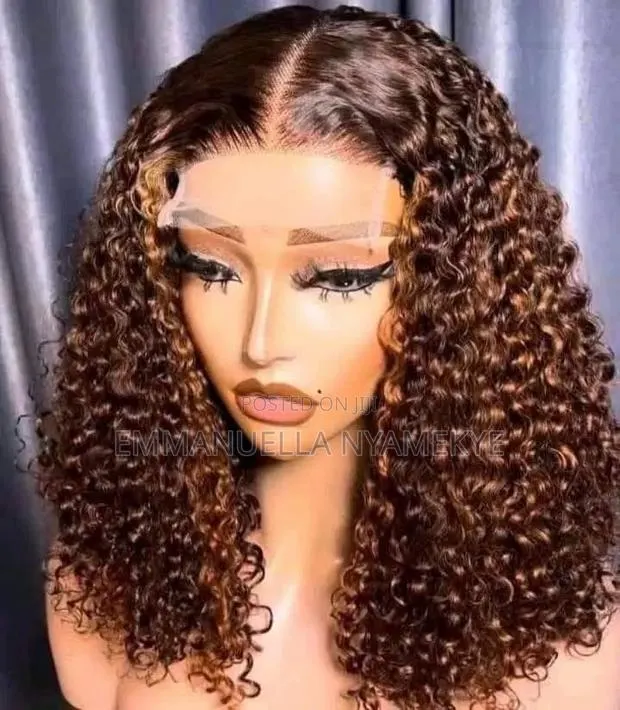 Piano Pixie Curls Human Hair Wig. · Photo 1