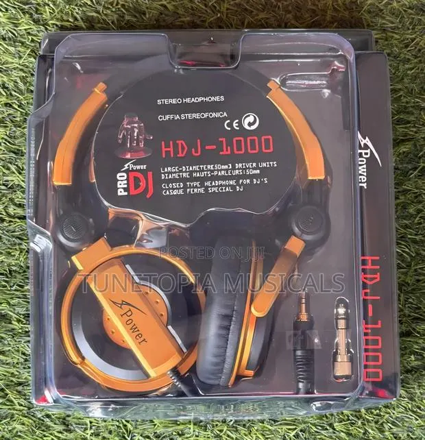 Power HDJ-1000 Professional Dj Headphones · Photo 1