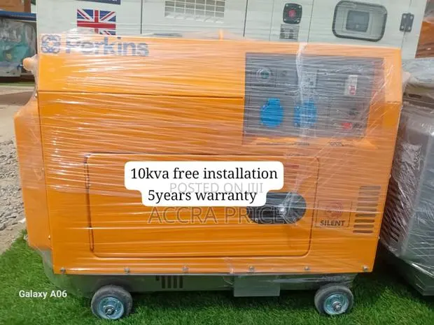 Solariswatt Perkins 10kva Diesel 13000watts Diesel Generator · Photo 1