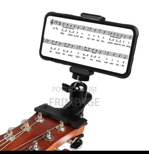 Guitar Phone Holder for Camera · Photo 1