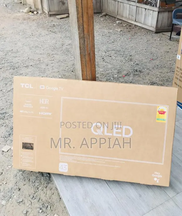 Get Original TCL-43s5k 43 Inch Qled Smart Satellite Android Tv. · Photo 1