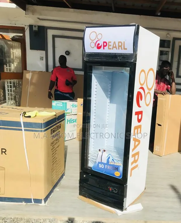 Shop Durable Pearl PVC28 Single Door Beverage Cooler(178L). · Photo 1