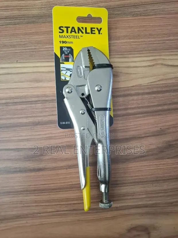 Stanley MaxSteel Curved Jaw Locking Pliers Model: 0-84-810 · Photo 1